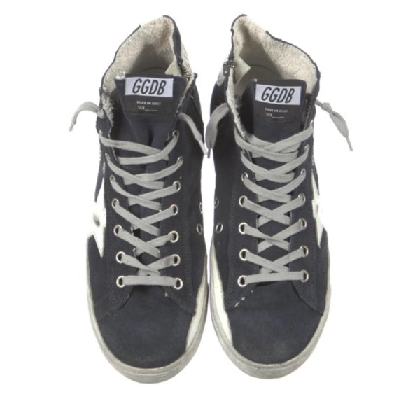 Golden Goose Other - GOLDEN GOOSE Francy Suede Distressed Sneakers Size 9 Womens EU40 Mens 7
